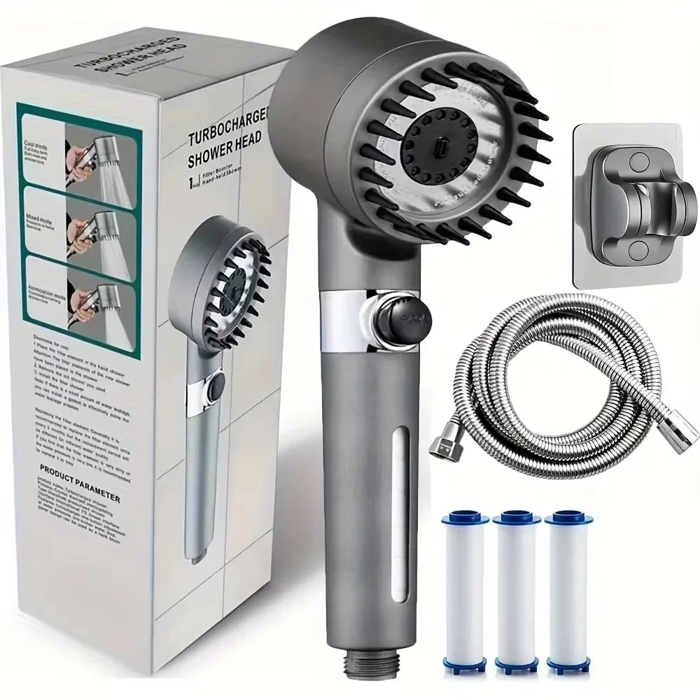ELVIA™ HydroLux — Premium High-Pressure Shower Filter