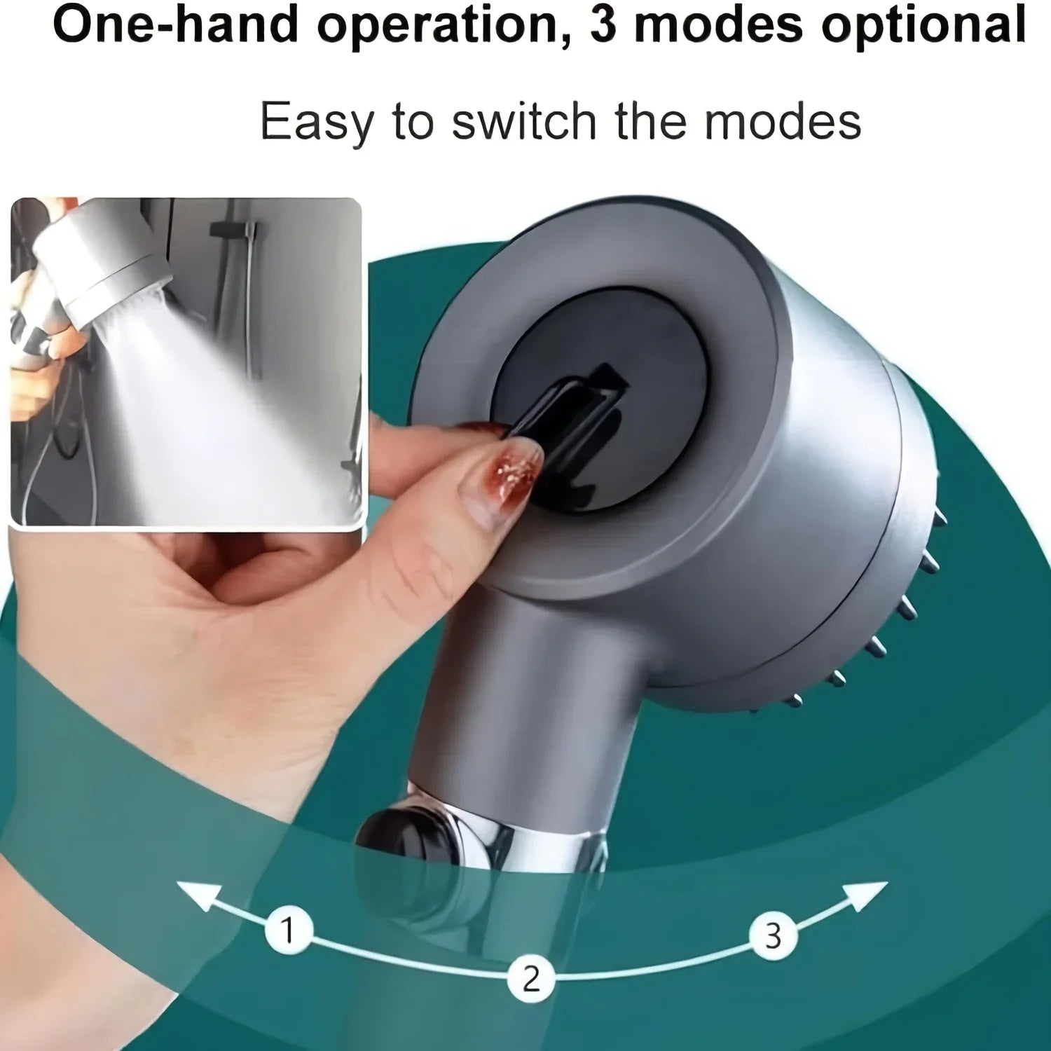 ELVIA™ HydroLux — Premium High-Pressure Shower Filter